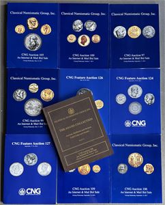 Catalogues from CNG - Classical Numismatic Group. (10)
