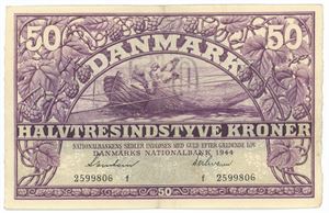 50 kroner 1944 f