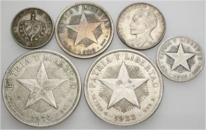 Peso 1933, 1934 and others. (6)