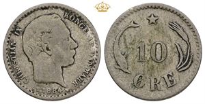 10 øre 1884