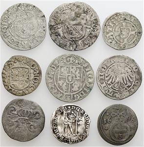 German States, 9 pcs., all different. (9)