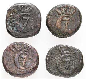 4 kas 1770 (2), 1790 (2). (4)