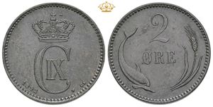 2 øre 1892