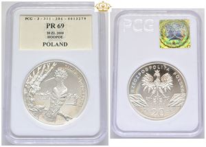 20 Zlotys 2000. Hoopoe