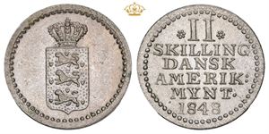 2 skilling 1848