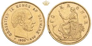 10 kroner 1900