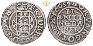 2 skilling 1665