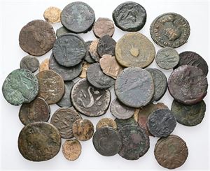 Coll., misc. types and dates. (43)