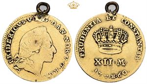 Kurantdukat / 12 mark 1760 W/VH