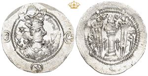 Drachm, KA mint (Karzi), Year 13