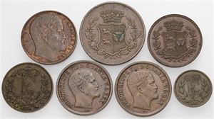 Samling, mange forskellige. (7)