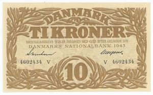 10 kr 1943 V