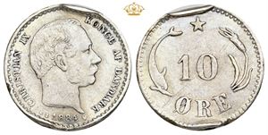 10 øre 1884