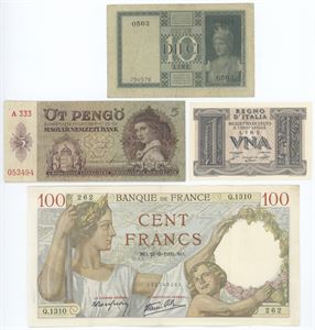 Collection, all from the year 1939. (4)