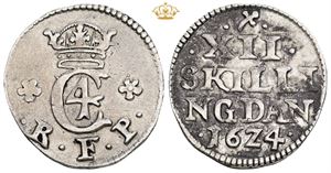 12 skilling 1624