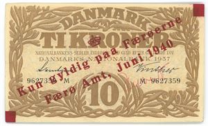 10 kroner 1937 M