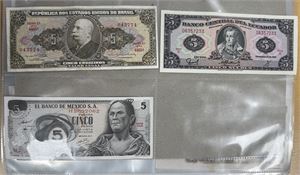 Collection, c. 185 pcs. foreign banknotes.