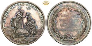 Religious baptism medal, ND (19th century)