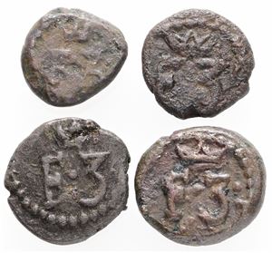 Kas u. år, 4 stk. (4)