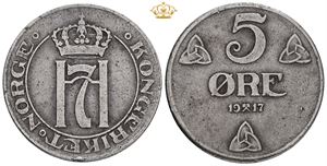 5 øre 1917