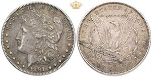 Dollar 1891 CC
