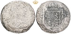 8 Reales 178x Mo FF - probably from a shipwreck.