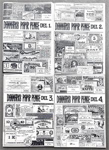 Danmarks papir penge del. 1-4