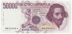 50000 Lire 1984, no. WB 076240 P