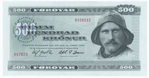 500 Krónur 1978