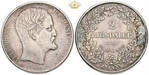 2 rigsdaler 1854 FF