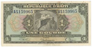 Un Gourde ND (1925-1932), no. AS159965