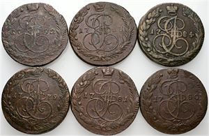5 Kopecks 1779-1784 EM. (6)