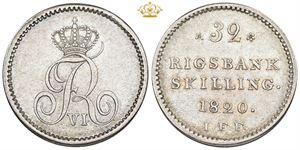 32 rigsbankskilling 1820