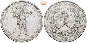 5 Franken 1869