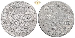 12 skilling 1721