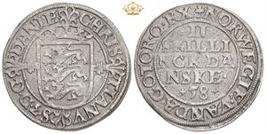 2 Skilling 1558 - variant med RX (ikke REX)