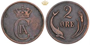 2 øre 1876