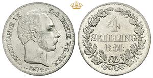 4 skilling 1874