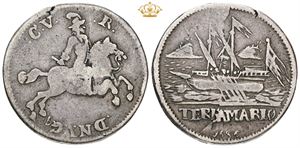 Sølvafslag / 1/4 speciedaler 1685