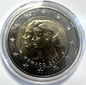 2 Euro 2011, Proof in original capsule and box of issue, with certificate