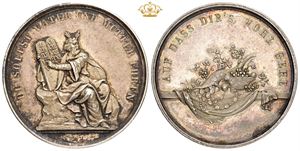 Religious baptism medal, ND (19th century)