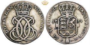 24 skilling 1734