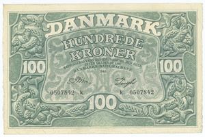 100 kroner 1948 k, Pugh