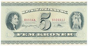 5 kroner 1955 A8, nr. 6523455