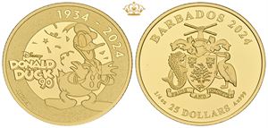 25 Dollars 2024, Donald Duck