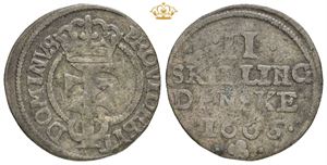 2 skilling 1665