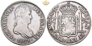8 Reales 1821 NG M