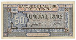 50 Francs 1949