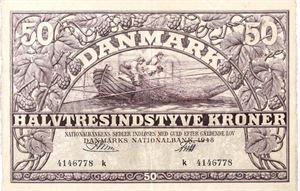 50 kroner 1948 k