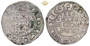 2 skilling 1665